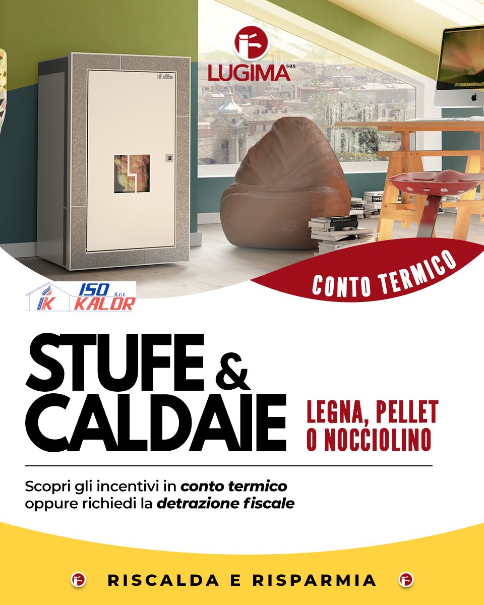 Iso Kalor _ Stufe e caldaie a legna, pellet e nocciolino